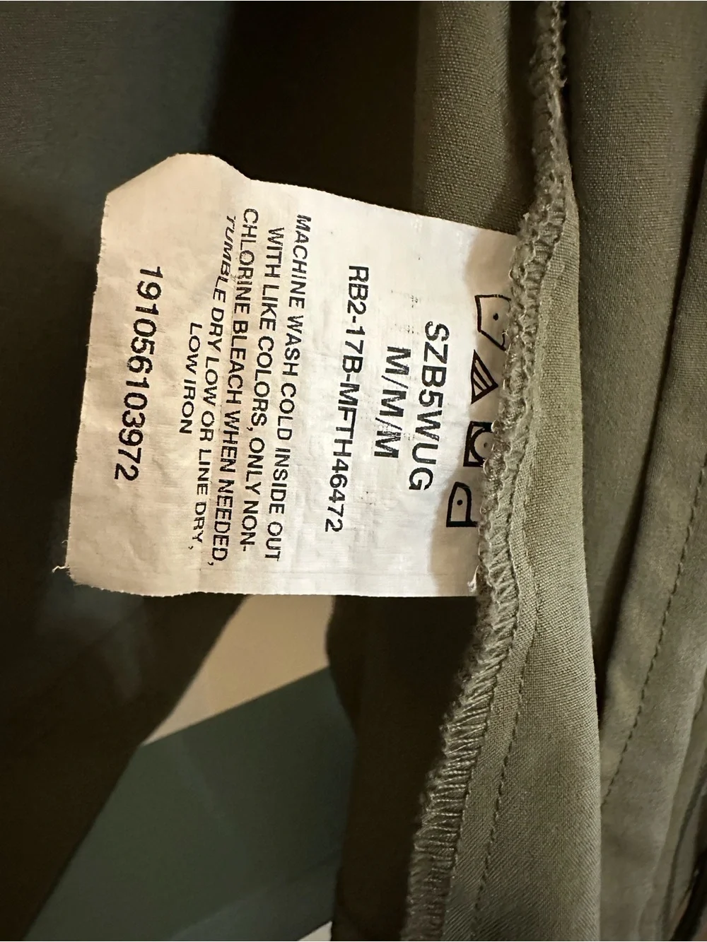 On the Go Riders by Lee Olive Utility Vest w/ Drawstring Waist Women Size Medium